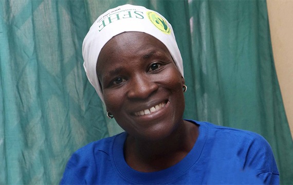 Gomang received life-changing obstetric fistula surgery at a cbm-funded hospital in Nigeria.